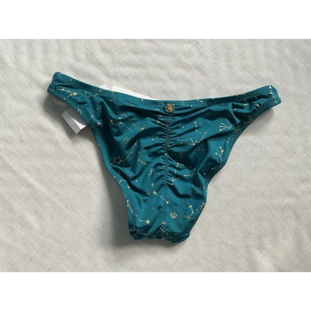 Sunshine 79 Women's Cut Bikini Swimsuit Bottom Color Tea Size 6